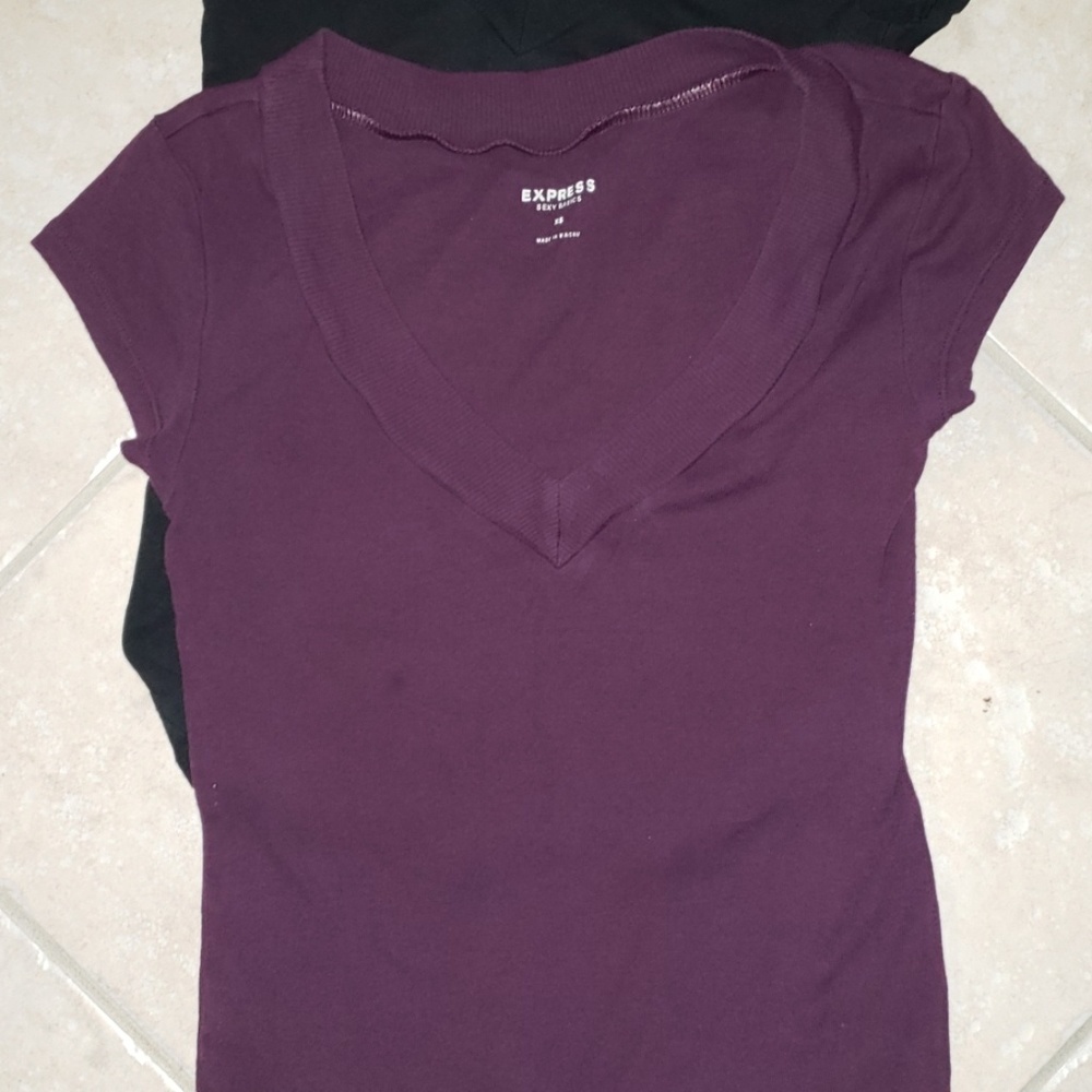 2 for 6 v-neck t-shirts
